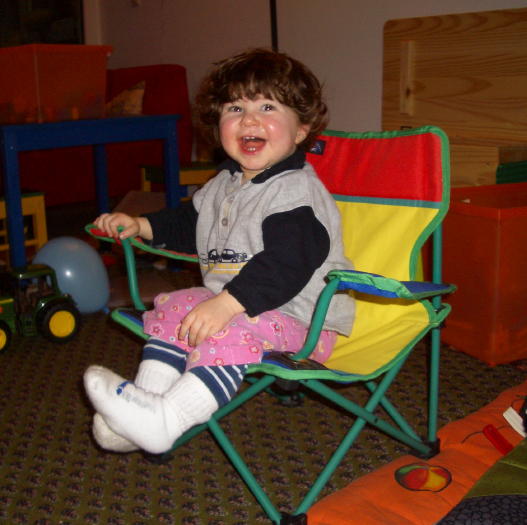 Knigin auf dem Thronsessel